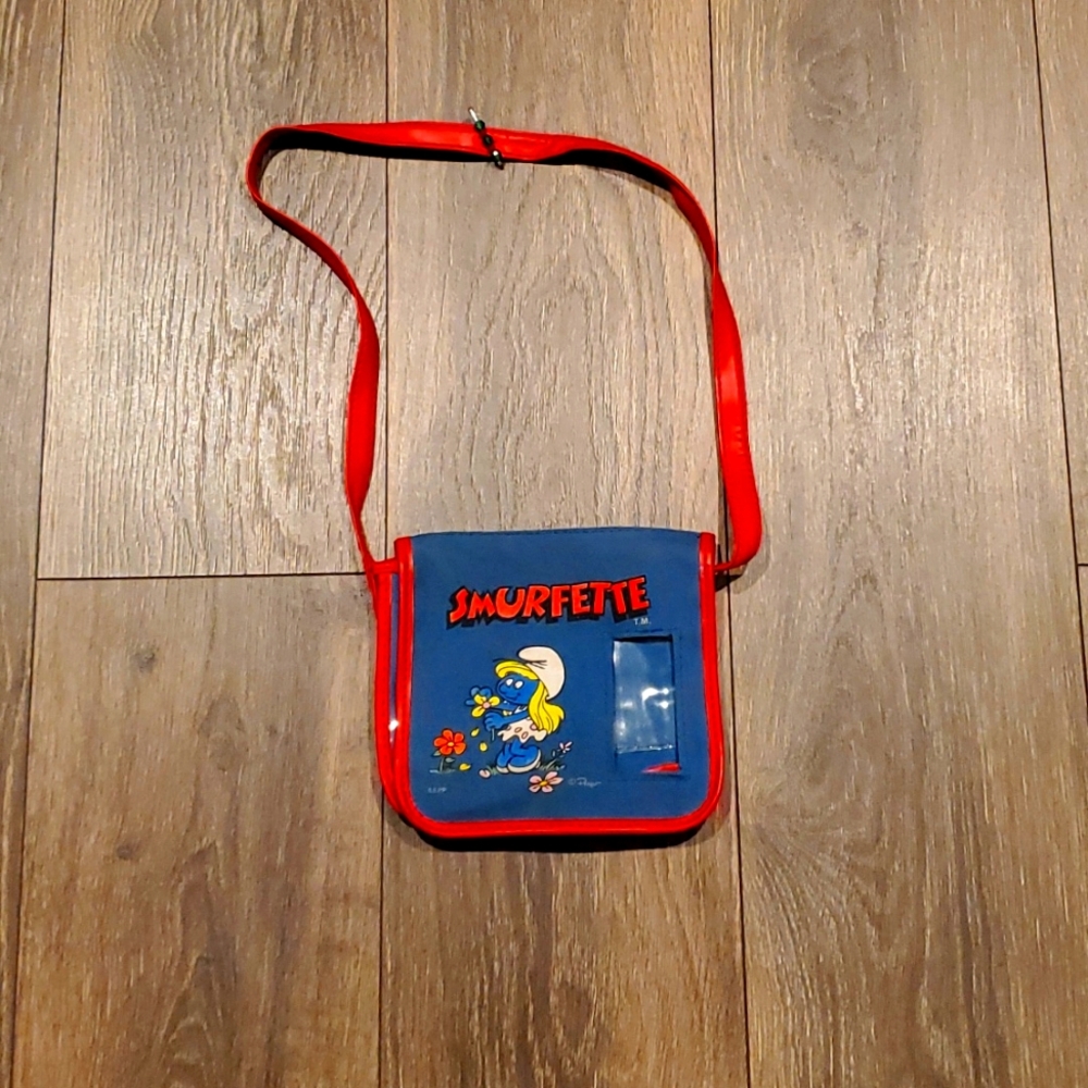 Vintage Smurfette Purse